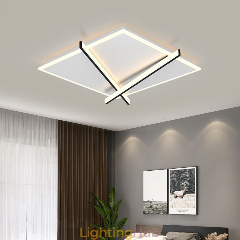 Nordic Ceiling Light Art Clock Design Ceiling Lamp