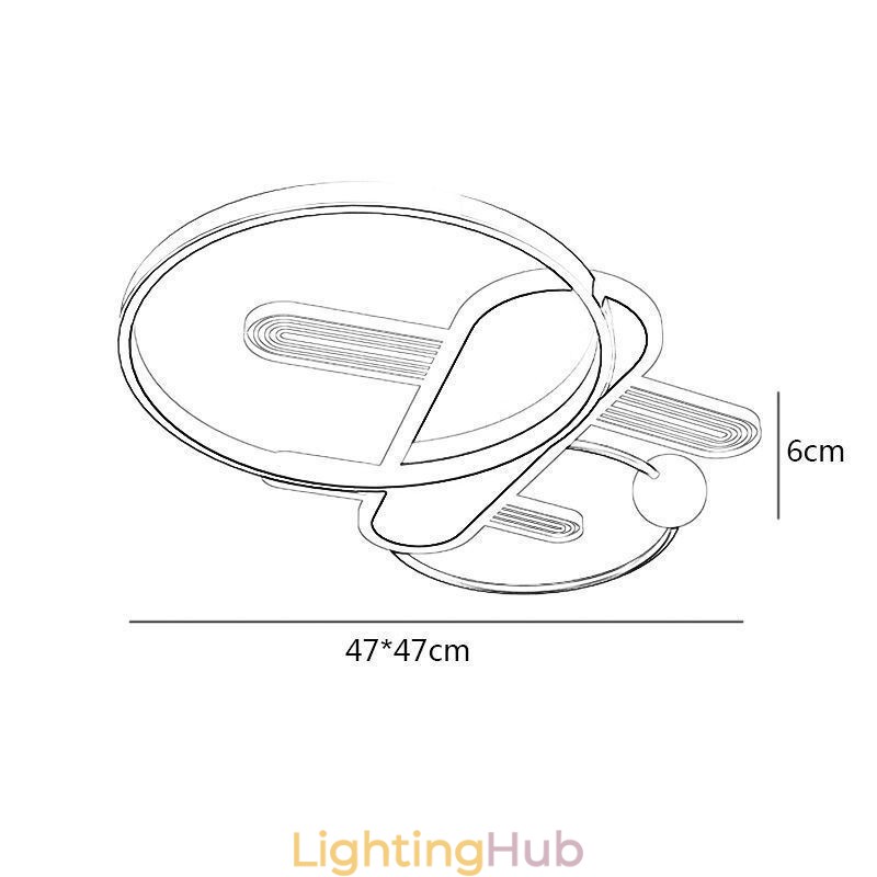 Ceiling Lamp Cartoon Plane Ceiling Light
