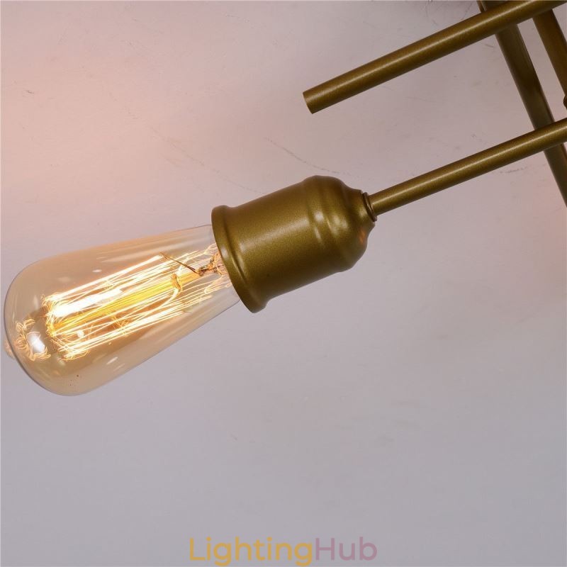 Flush Mount Ceiling Light Fixture 4 Light Socket