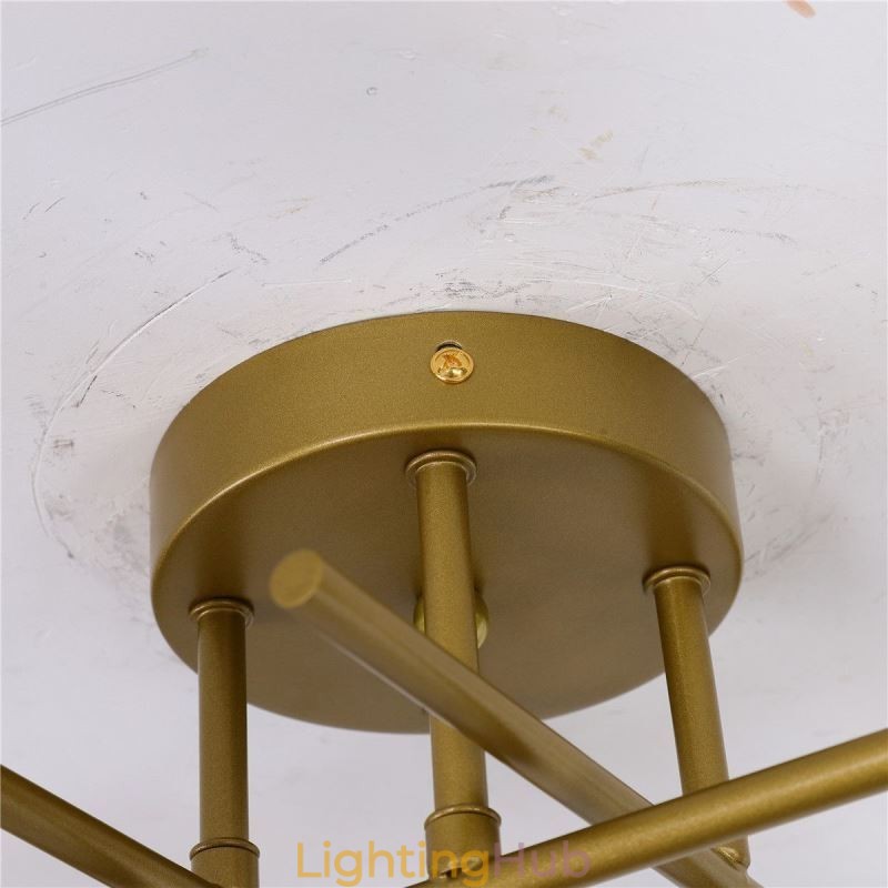 Flush Mount Ceiling Light Fixture 4 Light Socket