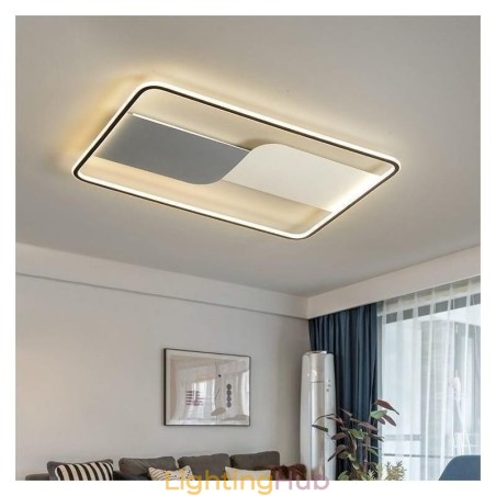Modern Ceiling Lights Fixture Rectangular Flush Mount Ceiling Lamps 90*60cm Modern Ceiling Lights Fixture Rectangular Flush Mount Ceiling Lamps 90*60cm