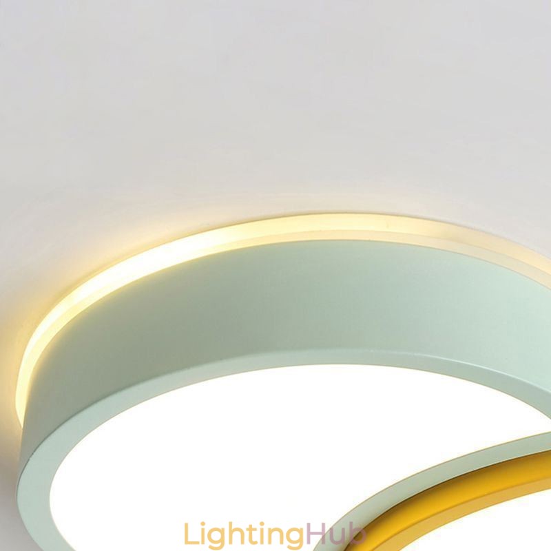 Modern Flush Mount Ceiling Light Lovely Balloon Shade Ceiling Lamp