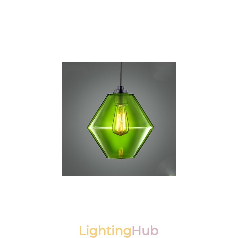 Chandelier Mini Style Modern Contemporary Glass