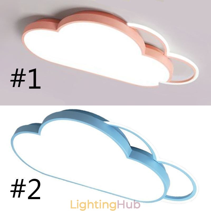 Modern Lights Cloud Shape Flush Mount Ceiling Light