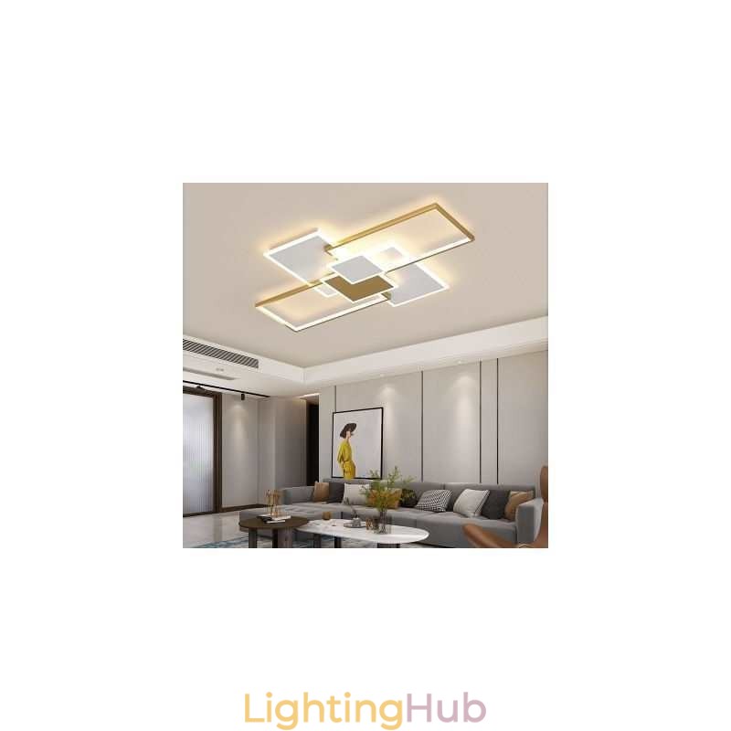 Modern Ceiling Lamp Square Acrylic Flush Mount Ceiling Lights Fixture