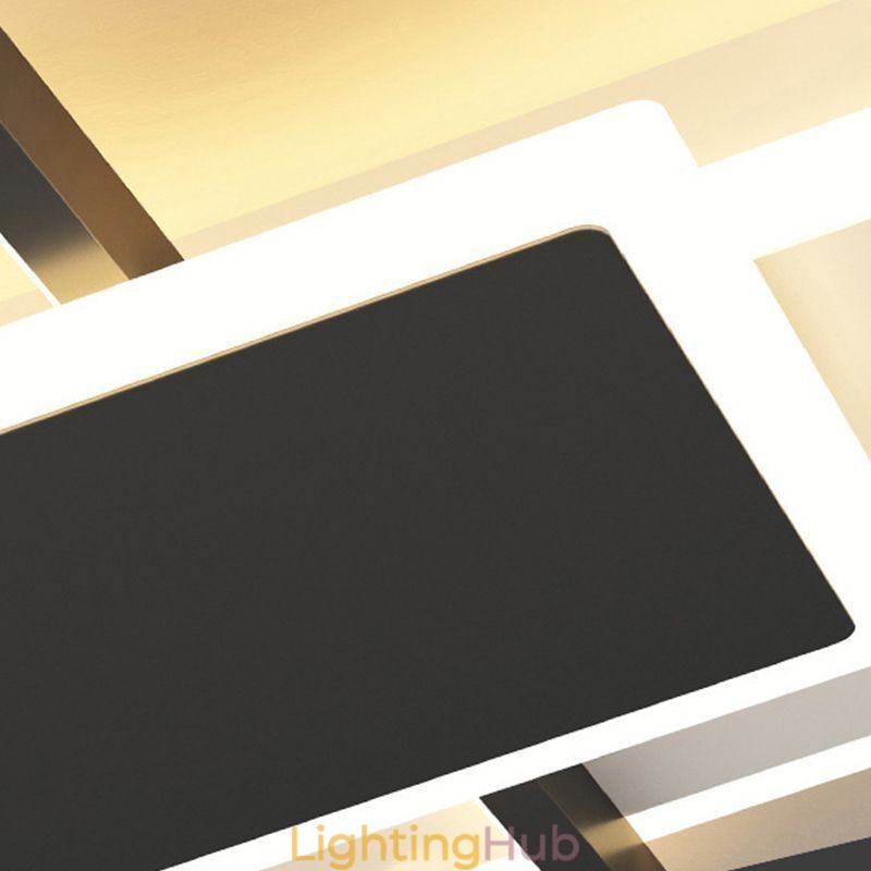 Modern Ceiling Lamp Square Acrylic Flush Mount Ceiling Lights Fixture