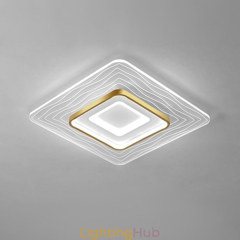 Flush Mount Ceiling Light Minimalist Acrylic Ultrathin Ceiling Lamp