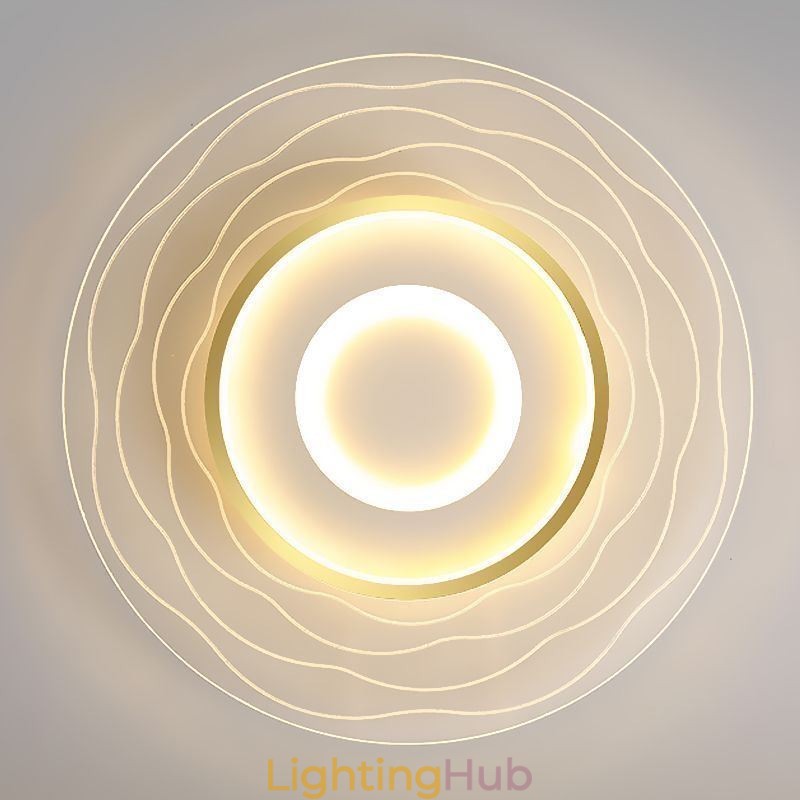 Flush Mount Ceiling Light Minimalist Acrylic Ultrathin Ceiling Lamp