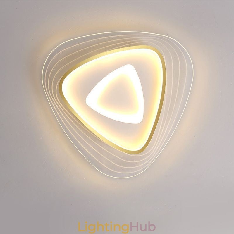 Ceiling Light Flush Mount Triangle Ceiling Lamp