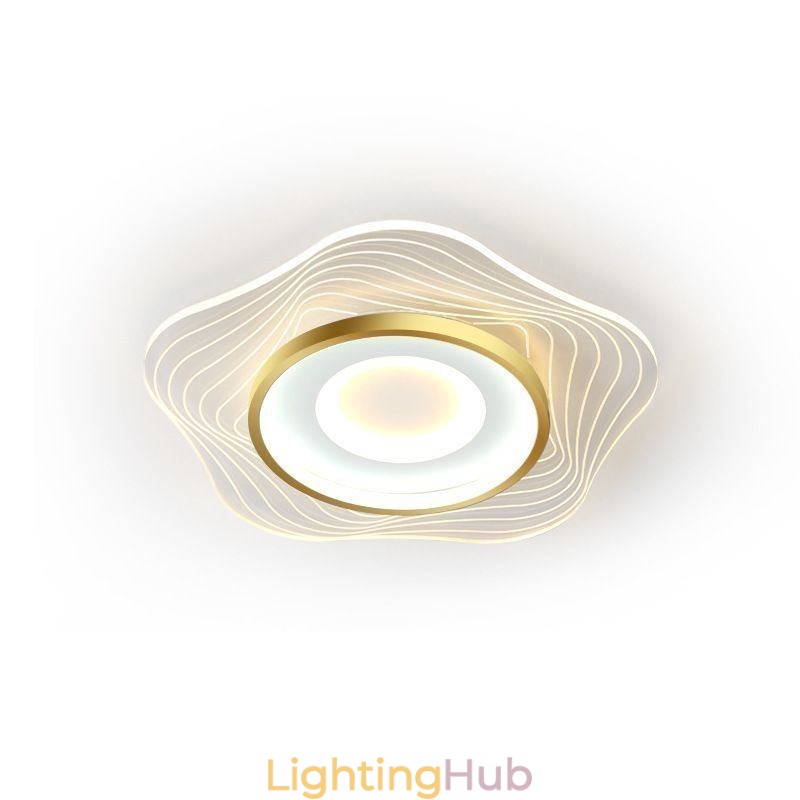 Creative Ceiling Light Modern Flush Mount Lighting Fixtures with Star Shape 36W