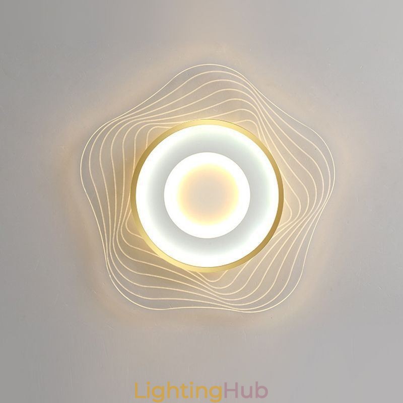 Creative Ceiling Light Modern Flush Mount Lighting Fixtures with Star Shape 36W