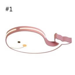 Dolphin Patterned Dimmable Ceiling Light Creative Ceiling Fixture Children