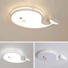 Dolphin Patterned Dimmable Ceiling Light Creative Ceiling Fixture Children