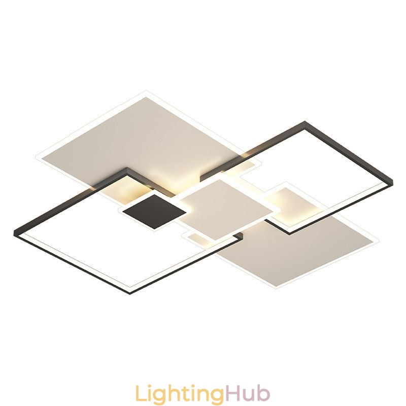Flush Mount Square Ceiling Light Fixture
