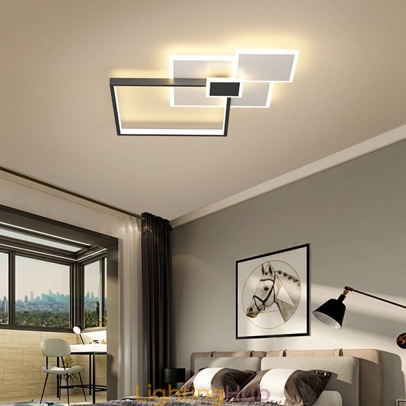 Flush Mount Square Ceiling Light Fixture