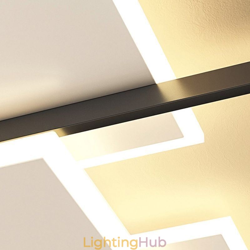 Flush Mount Square Ceiling Light Fixture