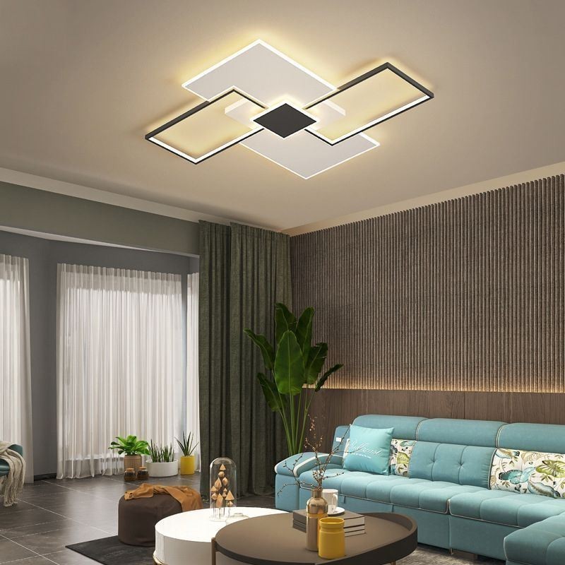 Flush Mount Square Ceiling Light Fixture