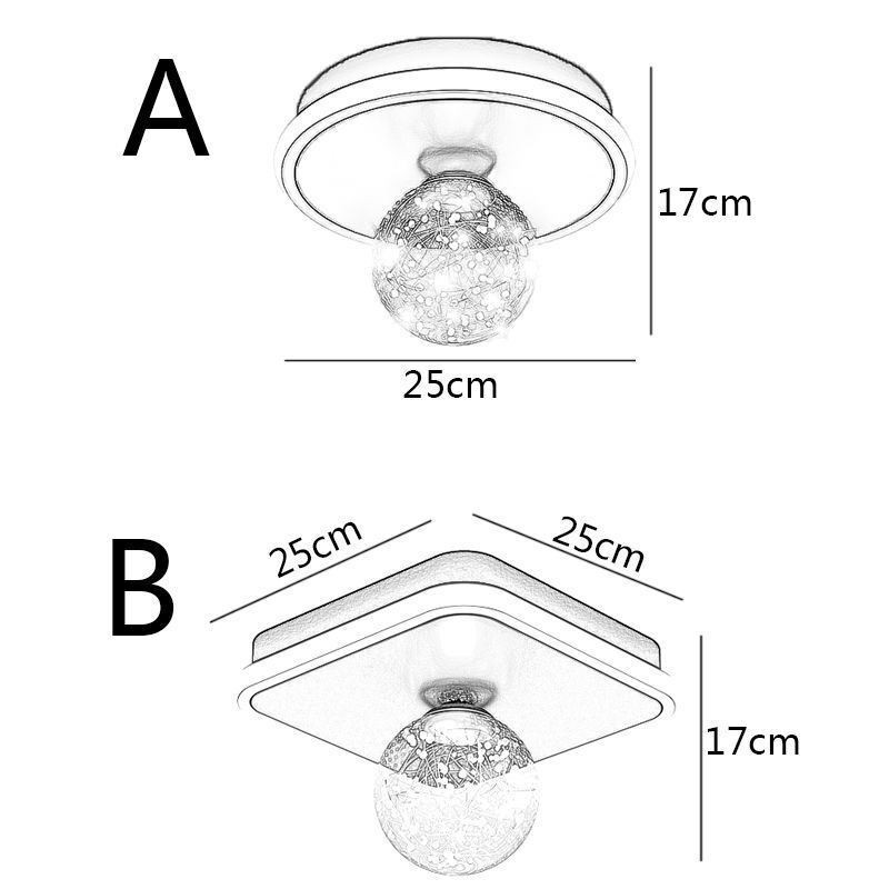 Flush Mount Home Decor Ceiling Light Fixture