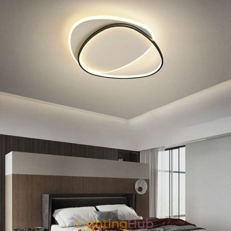 Flush Mount Double Triangle Ceiling Light Flush Mount Double Triangle Ceiling Light