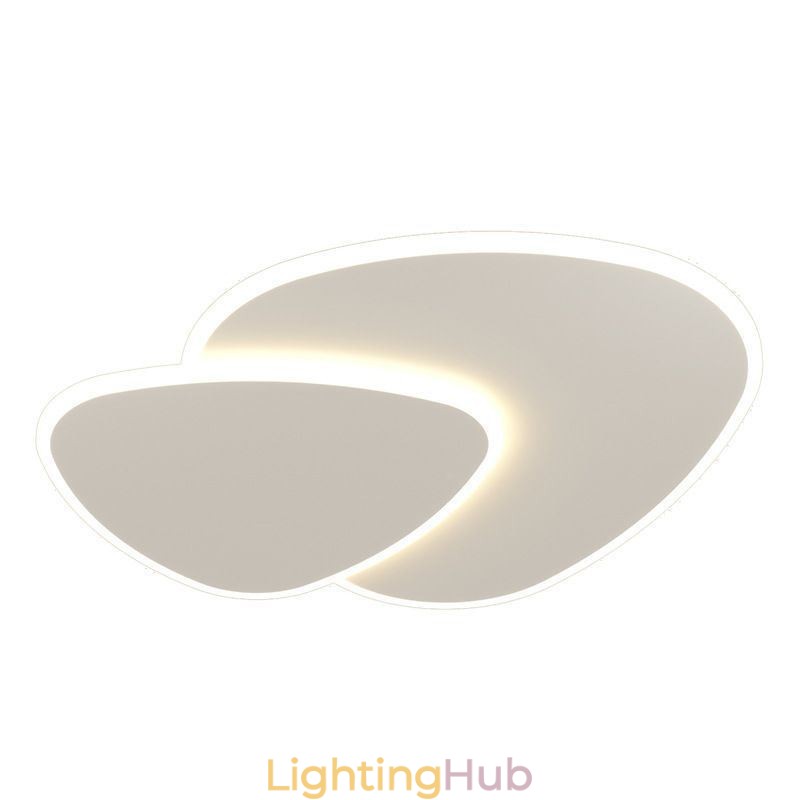 Flush Mount Double Triangle Ceiling Lighting