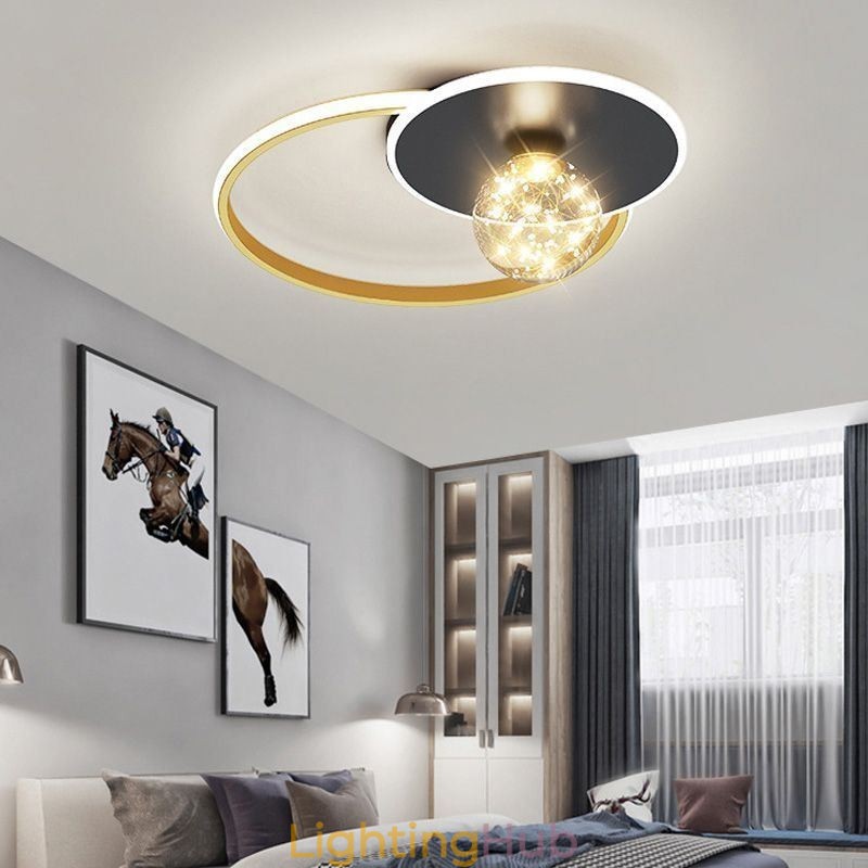 Flush Mount Home Decor Minimalist Ceiling Light Fixture