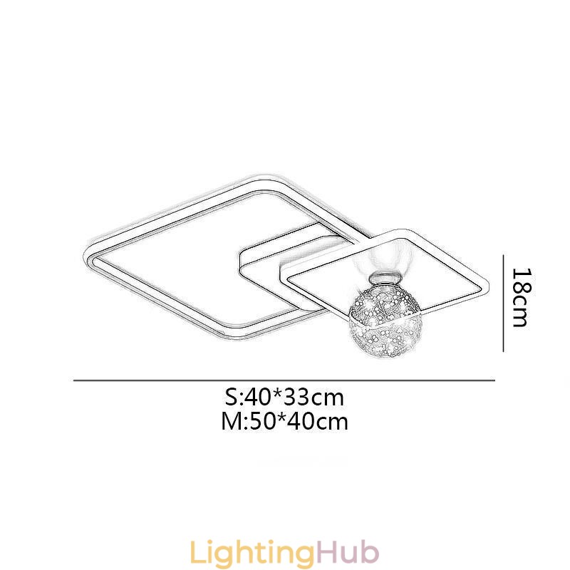Flush Mount Home Decor Ceiling Lighting Fixture