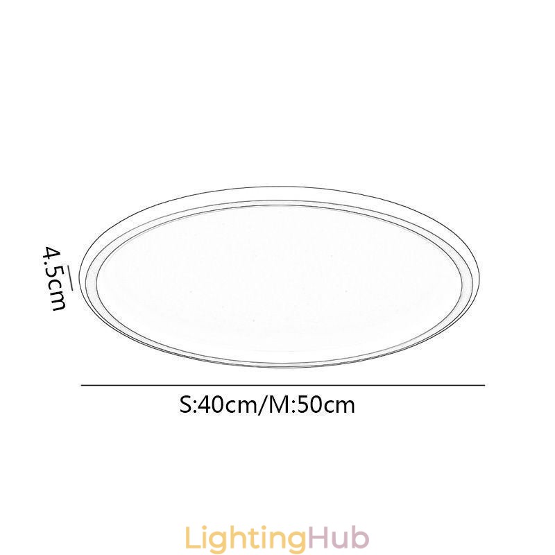Flush Mount Ceiling Light Round Light Fixtures Tricolor Dimming