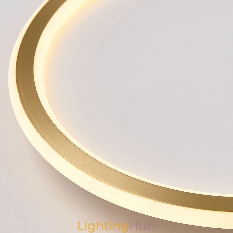 Flush Mount Ceiling Light Round Light Fixtures Tricolor Dimming