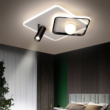 Flush Mount Acrylic Square Ceiling Light Spotlight Flush Mount Acrylic Square Ceiling Light Spotlight