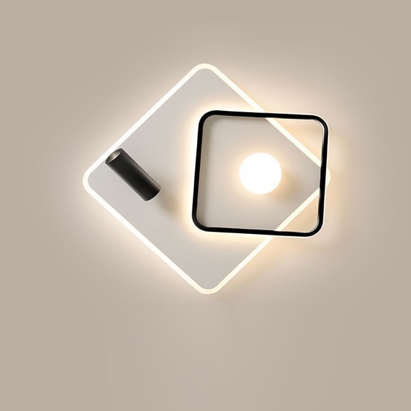 Flush Mount Acrylic Square Ceiling Light Spotlight