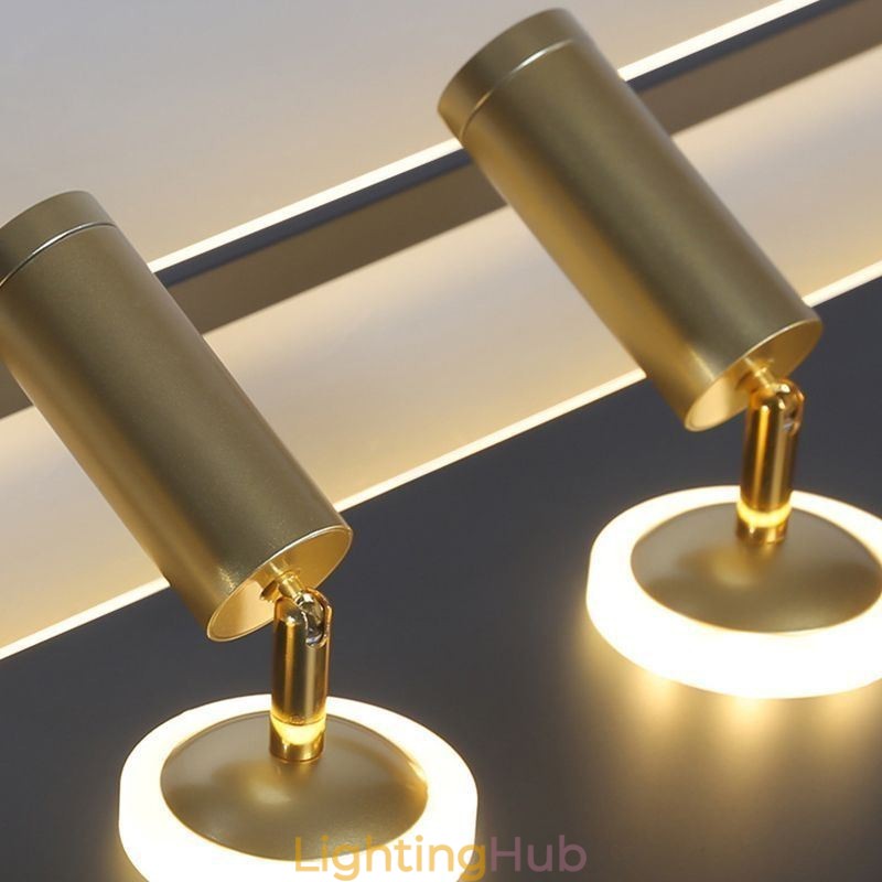 Square Flush Mount Acrylic Ceiling Light Spotlight