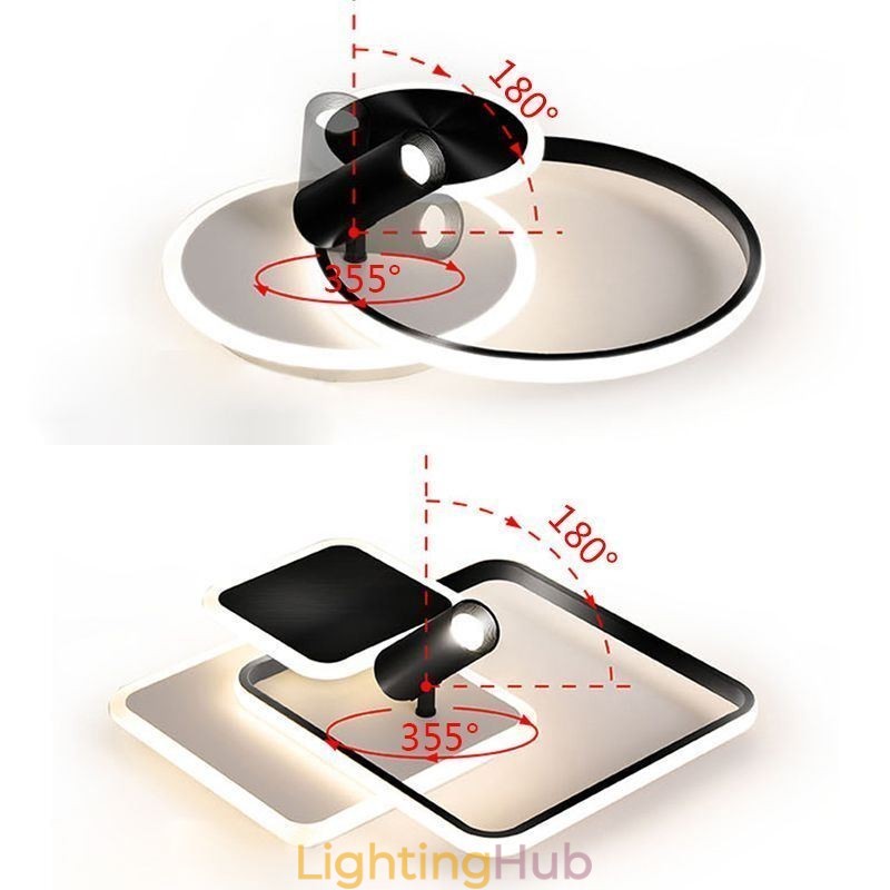 Ceiling Lamp Creative Acrylic Flush Mount Spotlight