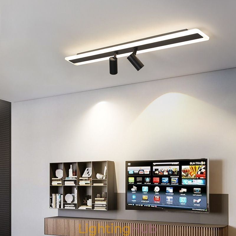 Linear Flush Mount Acrylic Ceiling Lamp Spotlight