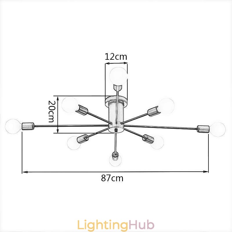 Magic Bean Flush Mount Ceiling Light Decorative Light Fixture