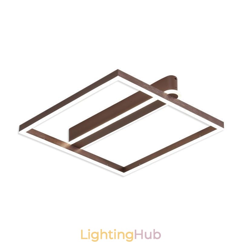 Acrylic Square Flush Mount Ceiling Light