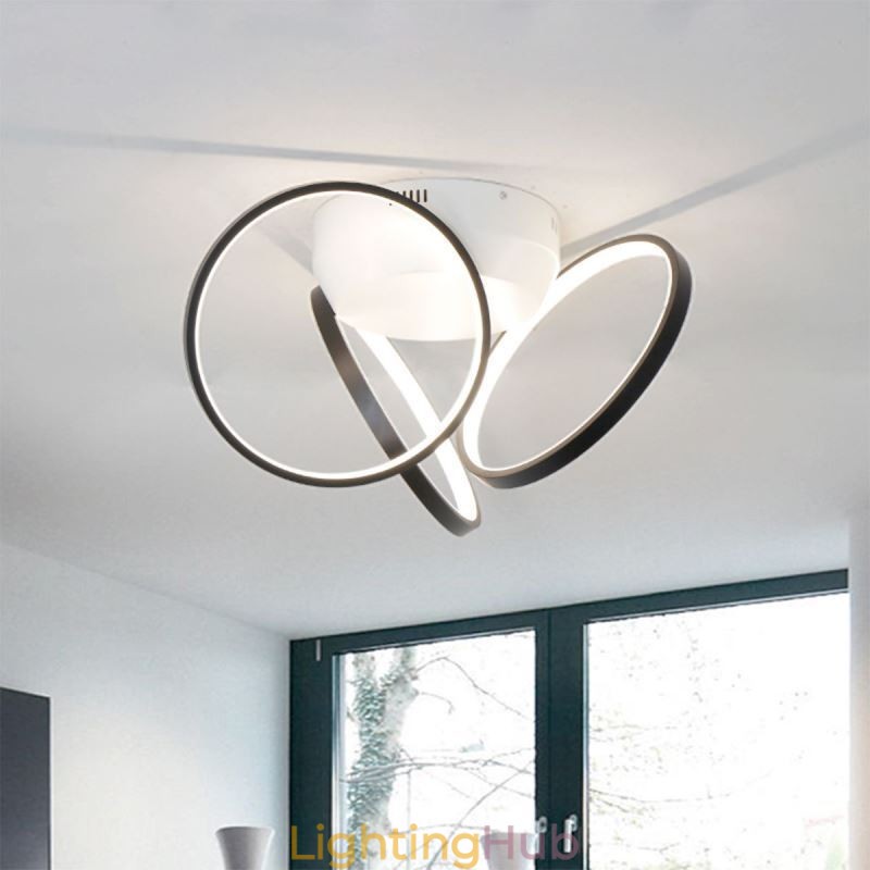 Acrylic Halo Ring Flush Mount Ceiling Light