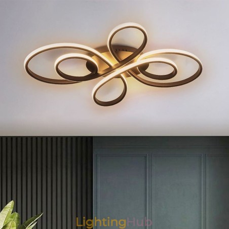 Modern Chinese Knot Flush Mount Ceiling Light Modern Chinese Knot Flush Mount Ceiling Light