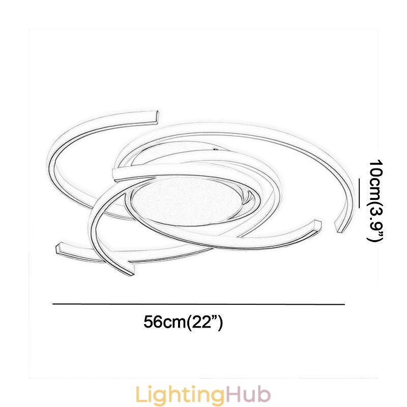 Modern Simple Flush Mount Ceiling Light