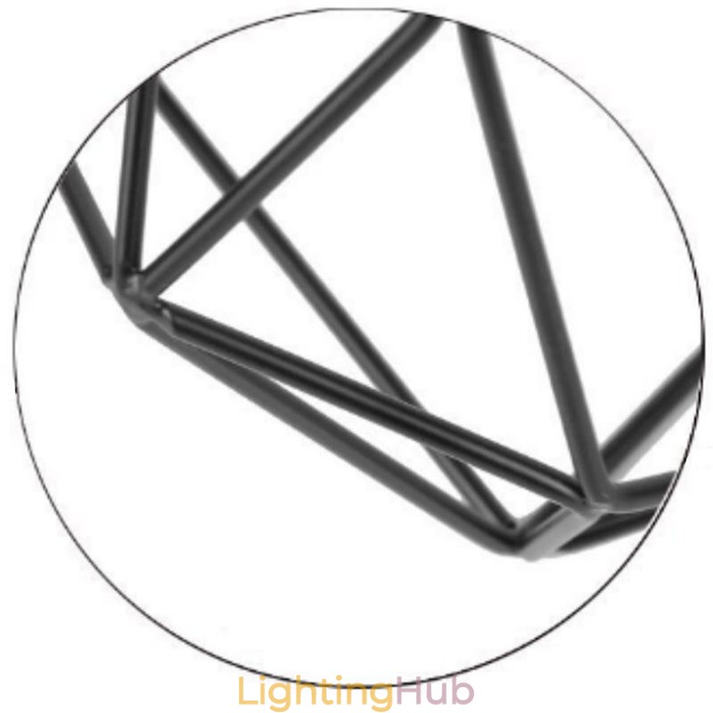 Diamond Shaped Flush Mount Ceiling Light