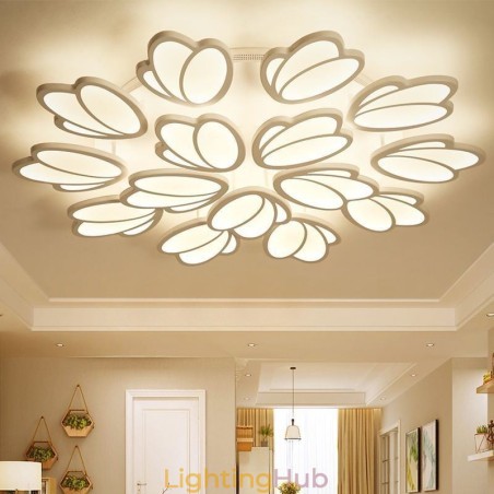 Modern Flush Mount Ceiling Light Tulip Decorative Lighting Modern Flush Mount Ceiling Light Tulip Decorative Lighting