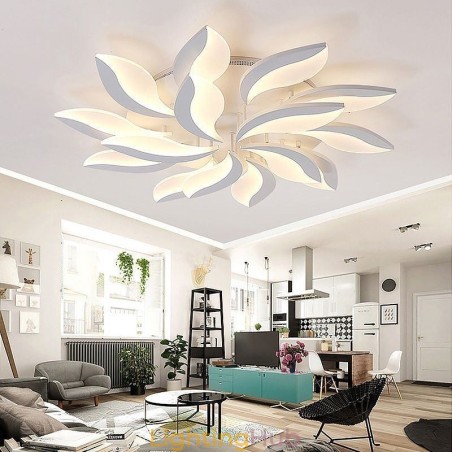 Acrylic Petal Flush Mount Ceiling Light Acrylic Petal Flush Mount Ceiling Light