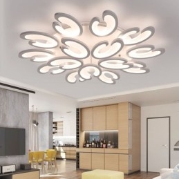 Petal Shaped Flush Mount Ceiling Light