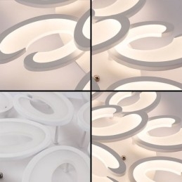 Petal Shaped Flush Mount Ceiling Light