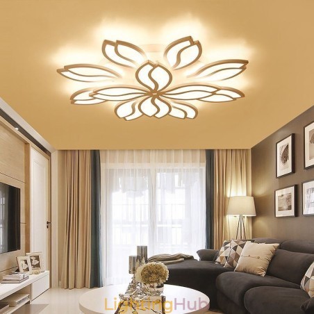 Acrylic Flower Flush Mount Ceiling Light Acrylic Flower Flush Mount Ceiling Light