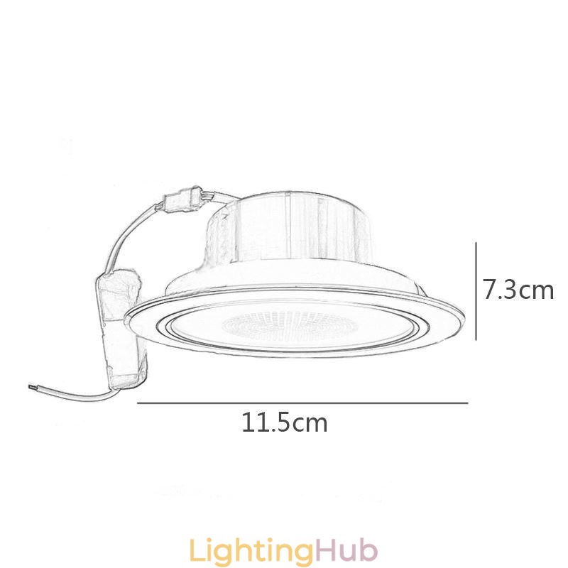 Downlight Bluetooth Music Speaker Lamp Mobile Phone Smart Ceiling Light