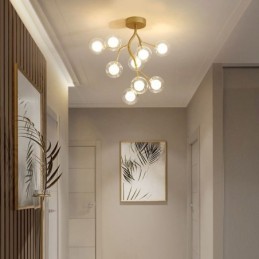 Nordic Branches Flush Mount Ceiling Light