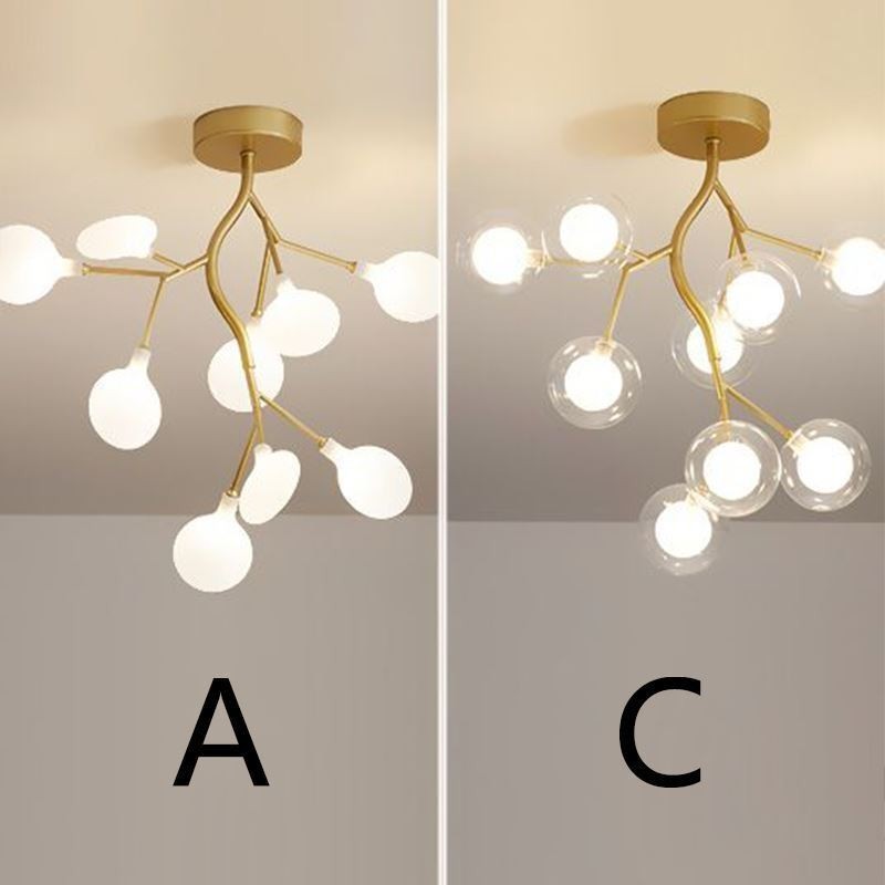 Nordic Branches Flush Mount Ceiling Light