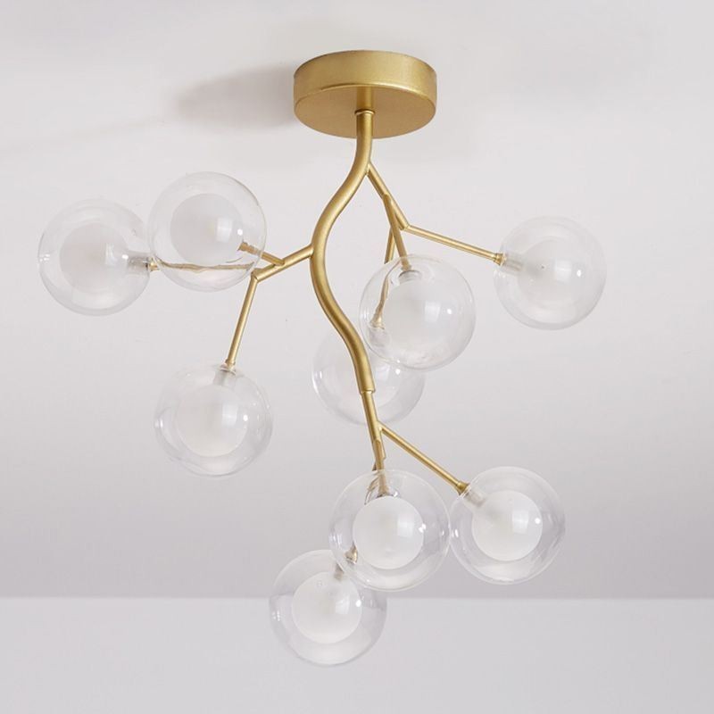 Nordic Branches Flush Mount Ceiling Light