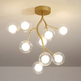 Nordic Branches Flush Mount Ceiling Light
