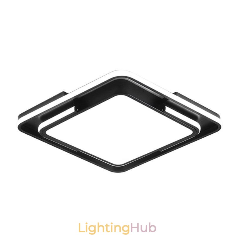 Modern Simple Flush Mount Ceiling Light Square Acrylic Light Fixture